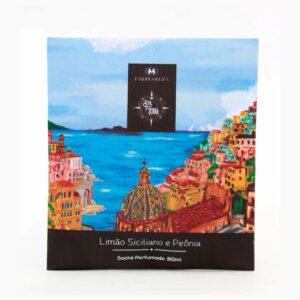 SACHÊ PERFUMADO LIMÃO SICILIANO E PEÔNIA – 15G