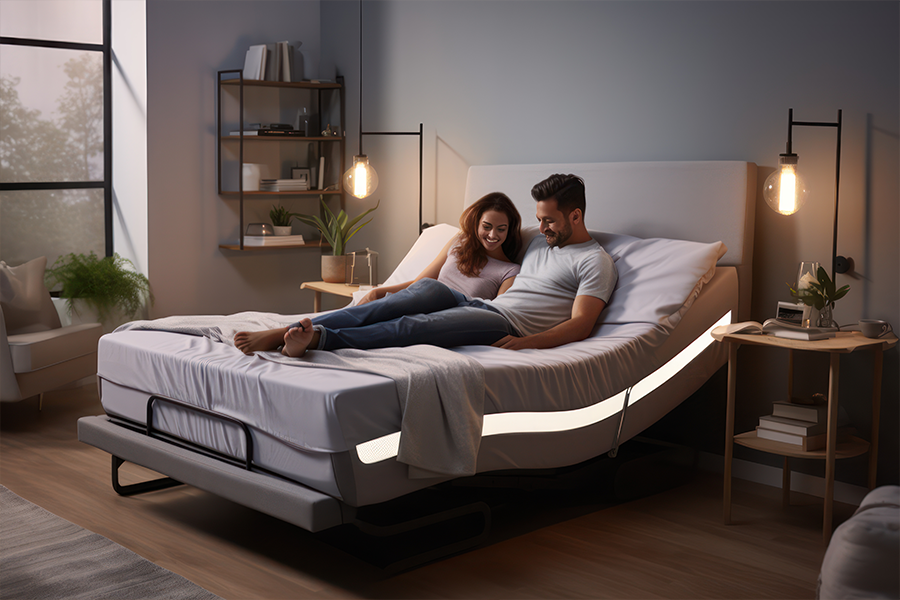 Camas articuladas casal: tecnologia e conforto para o descanso